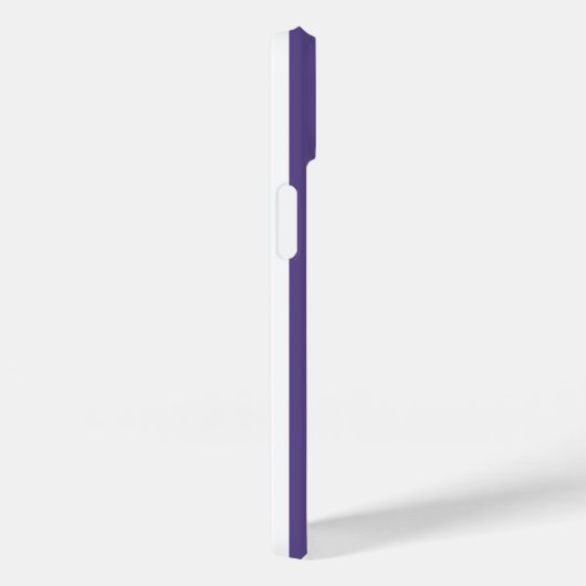 Ultra-violet en wit snoep strepen Case-Mate iPhone case (Achterkant / Rechts)