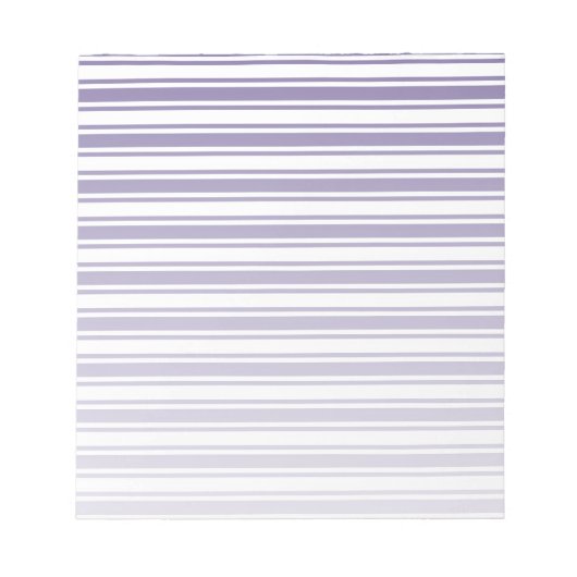 Ultra-violet en wit snoep strepen notitieblok (Voorkant)