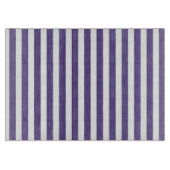 Ultra-violet en wit snoep strepen snijplank (Voorkant)