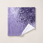 ULTRA VIOLET Glitter Dream #1 Bad Handdoek (Wasdoekje)
