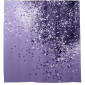ULTRA VIOLET Glitter Dream #1 Douchegordijn (Voorkant)