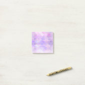 Ultra Violet & Gold Mermaid Scale Patroon Post-it® Notes (Op bureau)