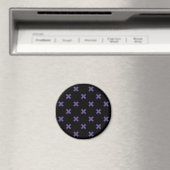 Ultra violet kruisstift op zwart magneet (Insitu (Vaatwasser))