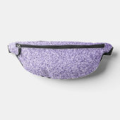 Ultra violet licht paarse glitter glinstering heuptasje (Liggend)