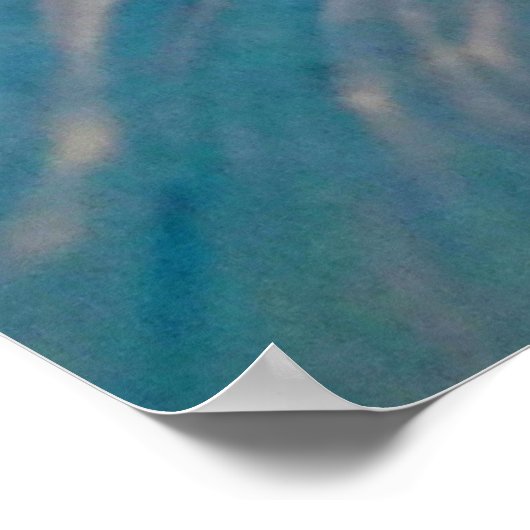 Ultra Violet Marmer Acrylvezel Abstract Poster (Hoek)