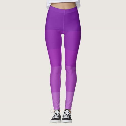 Ultra Violet Ombre-Leggings Leggings (Voorkant)