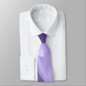 Ultra violet paars bloemblad zwart stropdas (Gebonden)