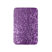 Ultra Violet Paars Glitter Magenta Amethyst Spark Badmat (Voorkant Verticaal)