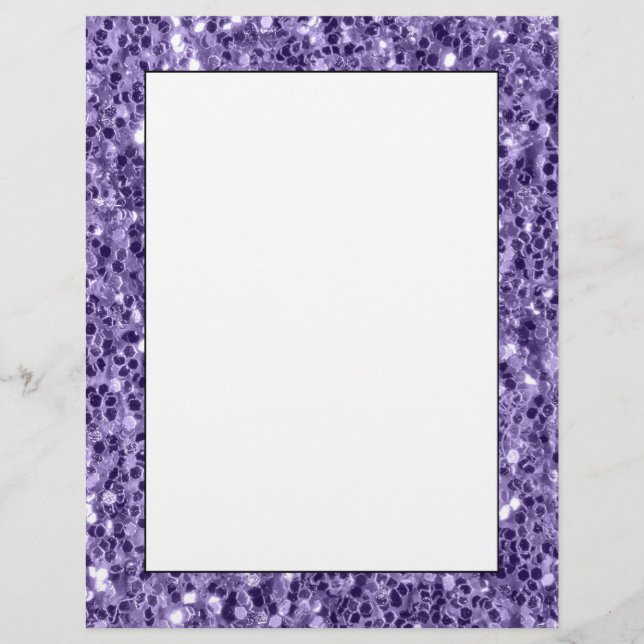 Ultra violet paars glitter sparkers (Voorkant)