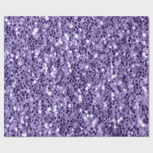 Ultra violet paars glitter sparkers cadeaupapier (Vlak)