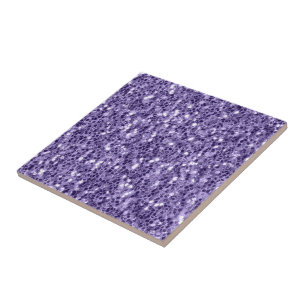 Ultra violet paars glitter sparkers tegeltje