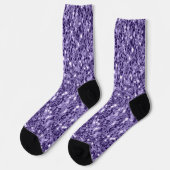 Ultra violet paars glitter zorgt voor sokken (Links)