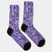 Ultra violet paars glitter zorgt voor sokken (Rechts)
