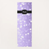 Ultra violet paars monogram yogamat (Voorkant)