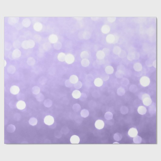 Ultra violet paars sparkly bokeh Abstract Cadeaupapier (Vlak)