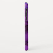 Ultra Violet Paarse Alcohol Inkt Textuur Monogram Case-Mate iPhone Case (Achterkant/links)