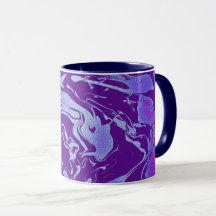 Ultra Violet paarse blauwe abstracte draaikolken