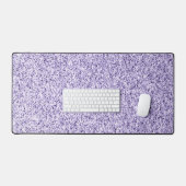 Ultra violet paarse glitter sparkles bureaumat (Keyboard & Muis)