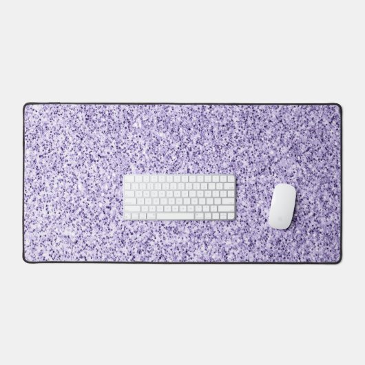 Ultra violet paarse glitter sparkles bureaumat (Keyboard & Muis)