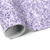 Ultra violet paarse glitter sparkles cadeaupapier (Rol Hoek)