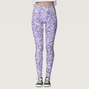 Ultra violet paarse glitter sparkles leggings