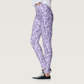 Ultra violet paarse glitter sparkles leggings (Links)