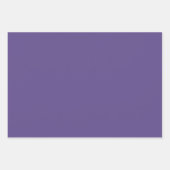 Ultra Violet Paarse, vaste kleuren Inpakpapier Vel (Voorkant)