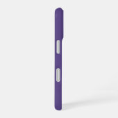 Ultra Violet Paarse, vaste kleuren iPhone 16 Hoesje (Rechterkant)