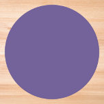 Ultra Violet Paarse, vaste kleuren Ronde Kartonnen Onderzetter<br><div class="desc">Ultra Violet Paarse,  vaste kleuren</div>