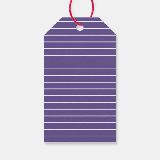 Ultra Violet Palette Kerstmis Cadeaulabel (Achterkant)