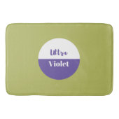 Ultra violet pantone 2018 ontwerp badmat (Voorkant)