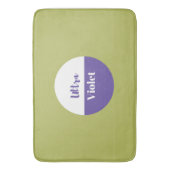 Ultra violet pantone 2018 ontwerp badmat (Voorkant Verticaal)