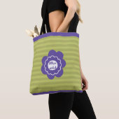 Ultra violet pantone 2018 ontwerp tote bag (Dichtbij)