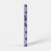 Ultra Violet Polka Dot en Stripe Patroon Samsung Galaxy Hoesje (Rechterkant)