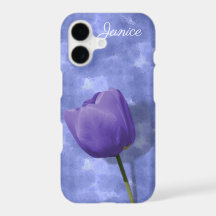 Ultra Violet Tulp iPhone X Hoesje