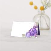 Ultra Violet Waterverf Bloemen Lijst Plaatskaarten Plaatskaartje (Achterkant)