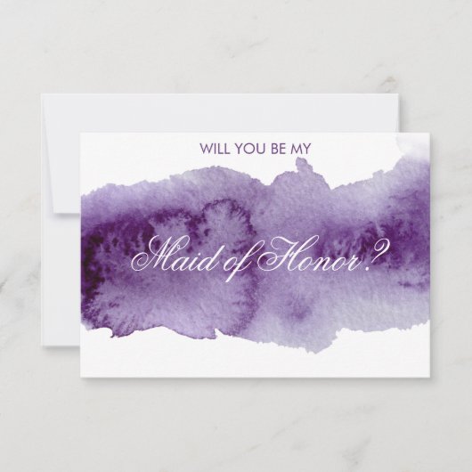 Ultra Violet Waterverf Kaart (Voorkant)