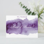 Ultra Violet Waterverf Kaart (Staand voorkant)