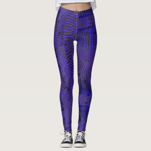 Ultra Violet Wavelengtes Leggings