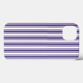 Ultra violette en witte candy strepen Case-Mate iP iPhone Case (Achterkant (horizontaal))