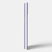 Ultra violette en witte candy strepen Case-Mate iP iPhone Case (Achterkant / Rechts)