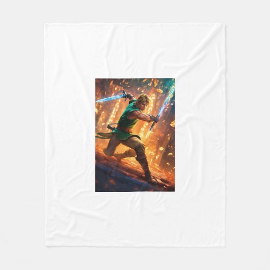 Ultra-zachte fleece dekens: luxueus comfort deken (Voorkant)