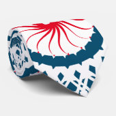 Ultra zonneopkomst voelt hoog aan stropdas (Opgerold)