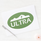 Ultraactief Ovale Sticker (Envelop)