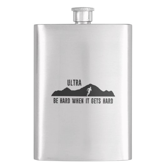 Ultraactief, wees hard wanneer het hard wordt flacon (Voorkant)