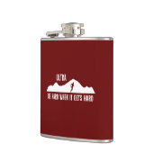 Ultraactief, wees hard wanneer het hard wordt heupfles (Links)