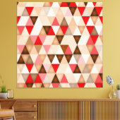 Ultrabruin I Canvas Afdruk (Insitu (Woonkamer))