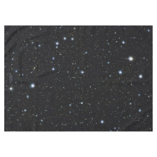 Ultradiep uitzicht van het sterveld van het baby u tafelkleed (Voorkant (Horizontaal))