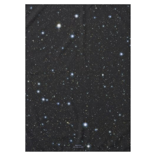 Ultradiep uitzicht van het sterveld van het baby u tafelkleed (Voorkant)