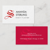 Ultradik kleurenpapier, Visitekaartje (Voorkant / Achterkant)